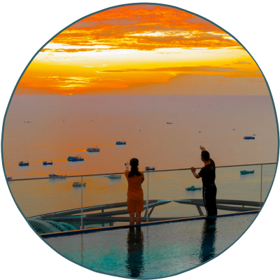 Lối đi xuống biển