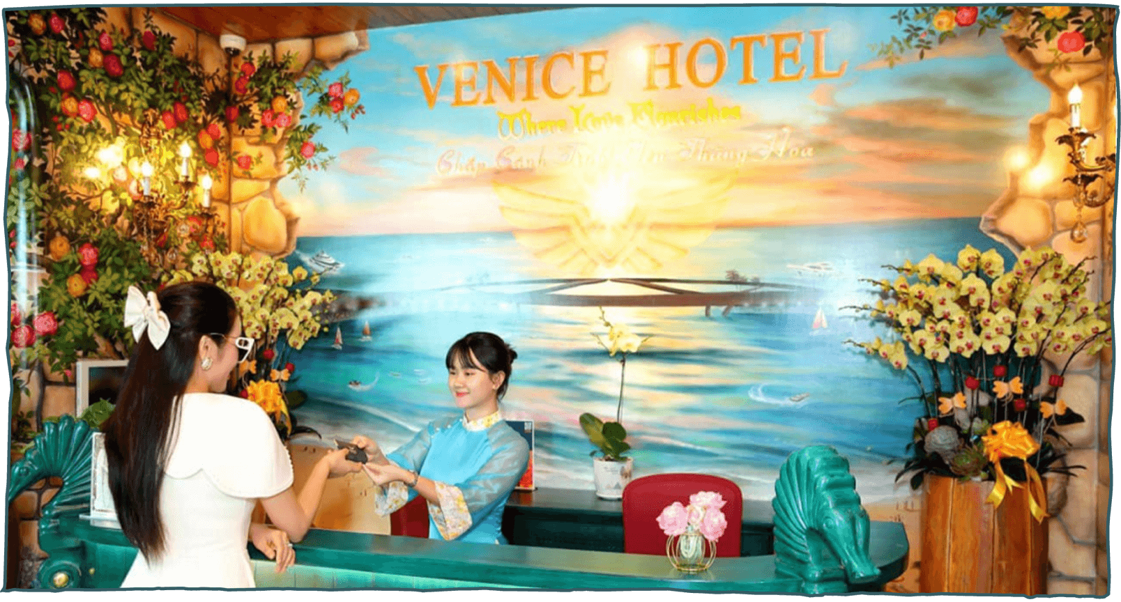 Hoàng hôn bên Ocean’s Embrace